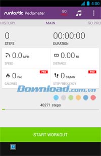 Runtastic Pedometer for Android