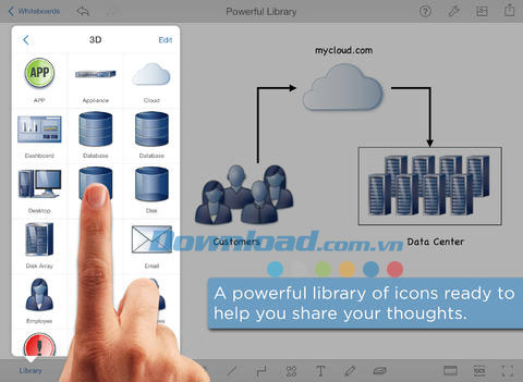 Zamurai Mobile Whiteboard for iPad