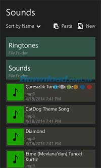 Folders for Windows Phone
