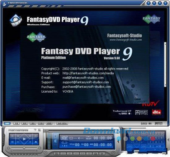 FantasyDVD Player Platinum