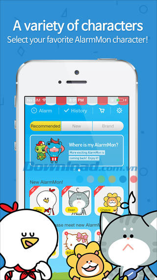 Nhiều nhân vật ngộ nghĩnh