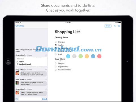 Chia sẻ văn bản
