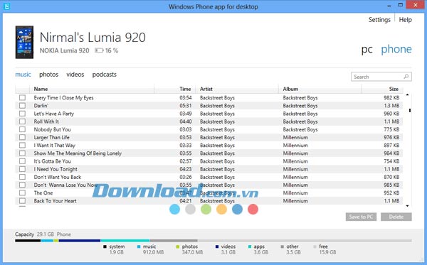 Windows Phone App