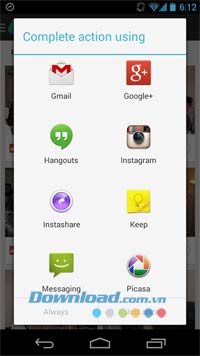 Instashare for Android