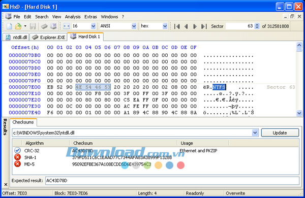 HxD Hex Editor: Công cụ chỉnh sửa dữ liệu hex mạnh mẽ và miễn phí. https://st.download.com.vn/data/image/2014/06/16/HxD-Hex-Editor-3.jpg