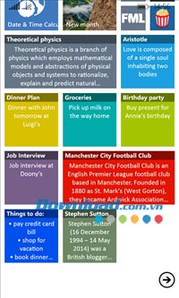 Sticky Notes HD for Windows Phone
