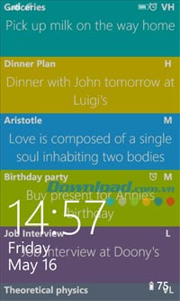 Sticky Notes HD for Windows Phone