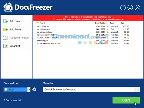 DocuFreezer