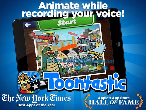Toontastic for iPad