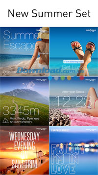 Bộ skin phù hợp với mùa hè InstaPlace for Android