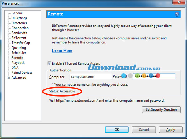 BitTorrent Remote for Windows Phone