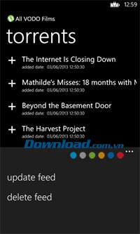 µTorrent (uTorrent) Remote for Windows Phone