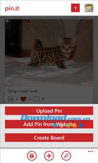 Pin.it cho Windows Phone