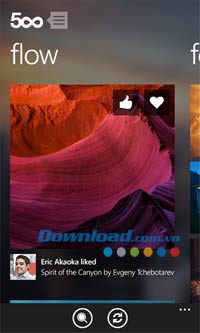 500px cho Windows Phone