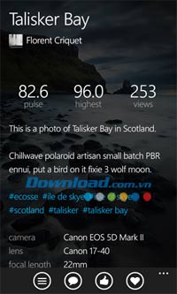 500px cho Windows Phone