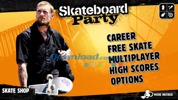 Mike V: Skateboard Party HD Lite for iOS