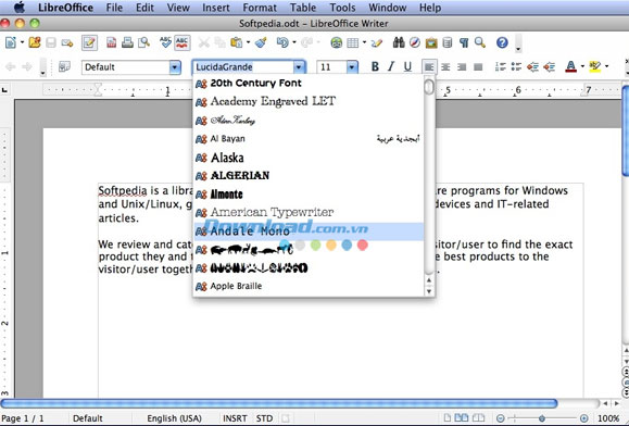 LibreOffice cho Mac
