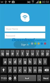 Skype WiFi cho Android