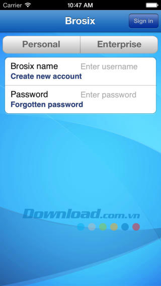 Brosix cho iOS
