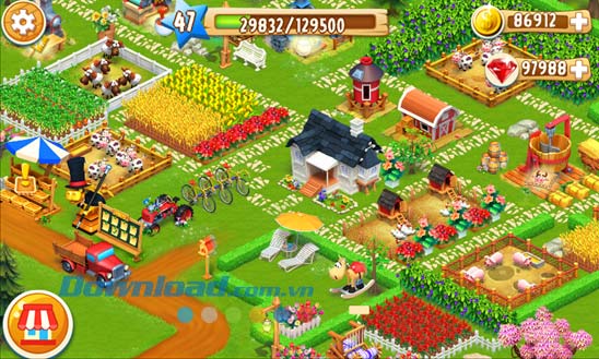 Chơi game nông trại miễn phí Barn Story cho Windows Phone