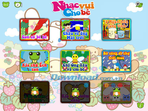 Danh mục nhạc Nhạc vui cho bé cho iPad
