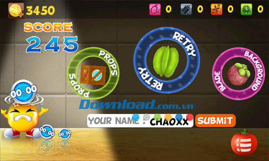 AE Fruit Slash cho Windows Phone