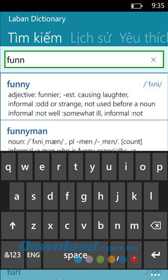Từ điển Anh Việt cho Android