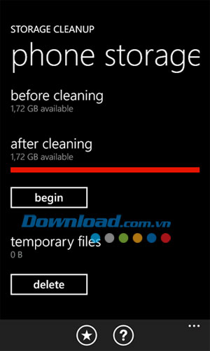 Storage Cleaner cho Windows Phone