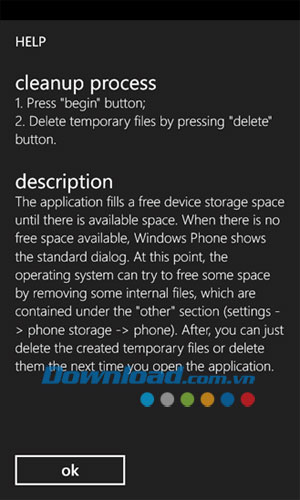 Storage Cleaner cho Windows Phone
