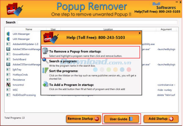 Popup Remover