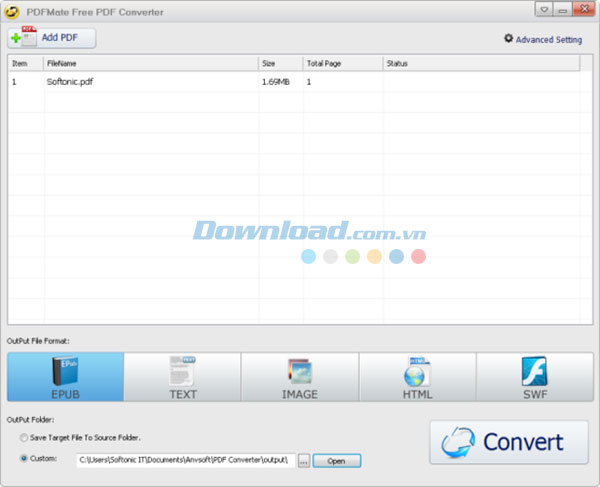 PDFMate Free PDF Converter