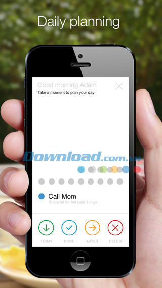 Lập kế hoạch hàng ngày