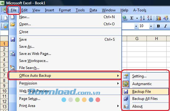 Office Auto Backup