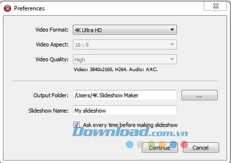4K Slideshow Maker