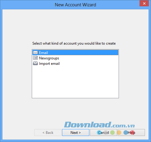 Thiết lập Opera Mail