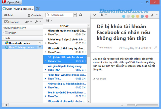 Opera Mail