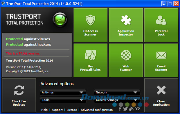 TrustPort Total Protection 2014