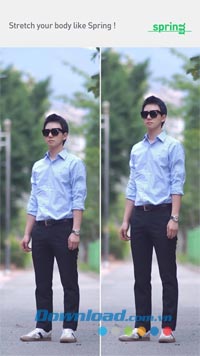 Spring - Increase height cho Android