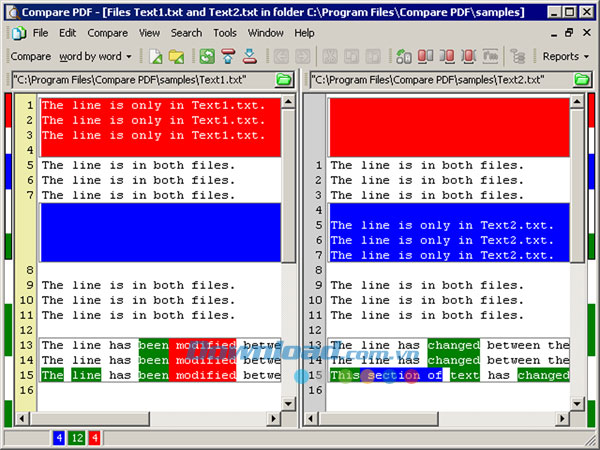 Compare PDF
