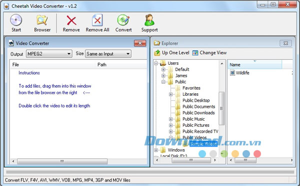 Cheetah Video Converter