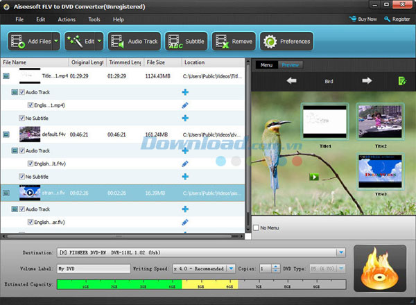 Aiseesoft FLV to DVD Converter