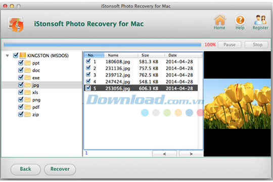 Xác định vị trí và định dạng đầu ra