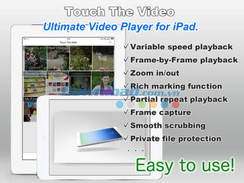 Touch The Video Lite cho iOS