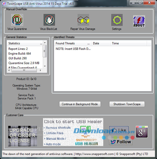 TownScape USB Anti-Virus
