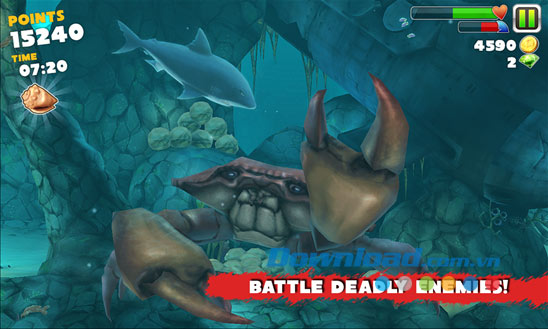 Hungry Shark Evolution cho Windows Phone