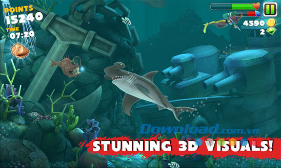 Hungry Shark Evolution cho Windows Phone