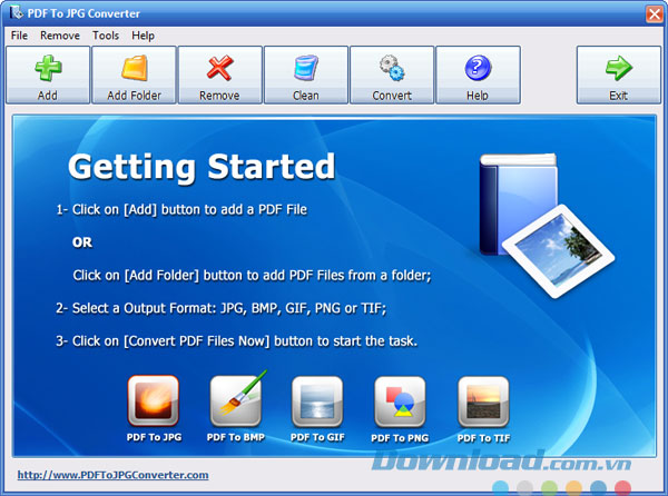 PDF To JPG Converter