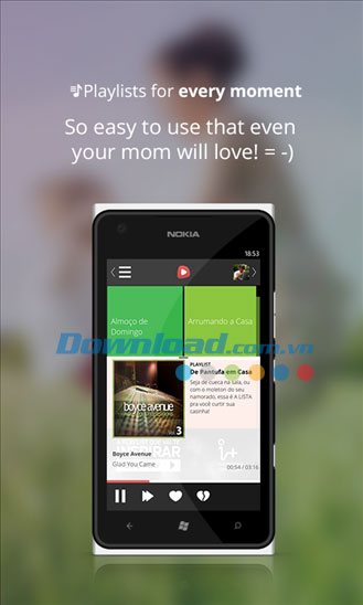Nghe nhạc theo chủ đề Superplayer cho Windows Phone