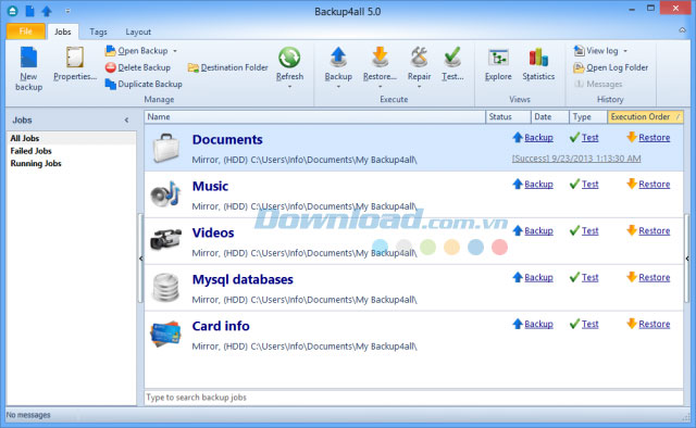 Backup4all Lite