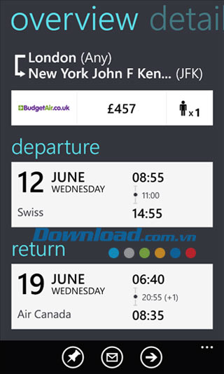 Skyscanner cho Windows Phone